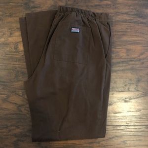 Brown Cherokee scrub pants